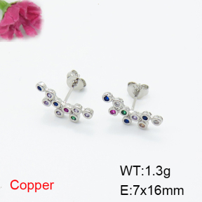 Fashion Copper Earrings  F6E404219vbnb-L035