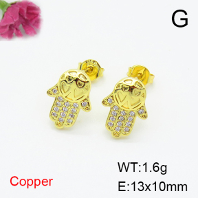 Fashion Copper Earrings  F6E404220vbnb-L035