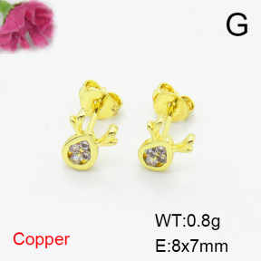 Fashion Copper Earrings  F6E404222vbnb-L035