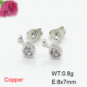 Fashion Copper Earrings  F6E404223vbnb-L035