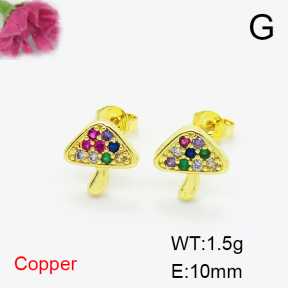 Fashion Copper Earrings  F6E404224vbnb-L035