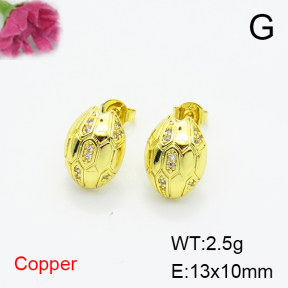 Fashion Copper Earrings  F6E404226bbov-L035