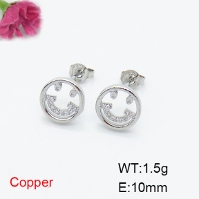 Fashion Copper Earrings  F6E404228vbnb-L035