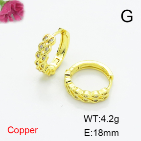 Fashion Copper Earrings  F6E404240vbpb-L035