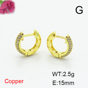 Fashion Copper Earrings  F6E404242vbpb-L035