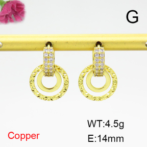 Fashion Copper Earrings  F6E404248bhia-L035