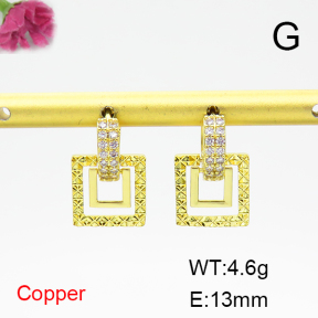 Fashion Copper Earrings  F6E404250bhia-L035