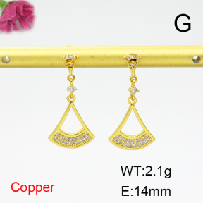 Fashion Copper Earrings  F6E404254vhha-L035