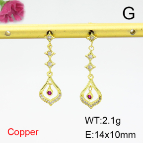 Fashion Copper Earrings  F6E404256vhha-L035