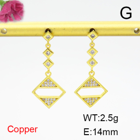 Fashion Copper Earrings  F6E404258vhha-L035