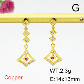 Fashion Copper Earrings  F6E404260vhha-L035