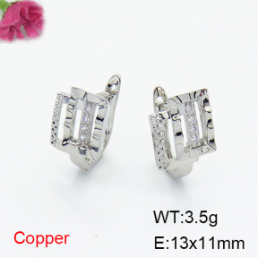 Fashion Copper Earrings  F6E404267bbov-L035