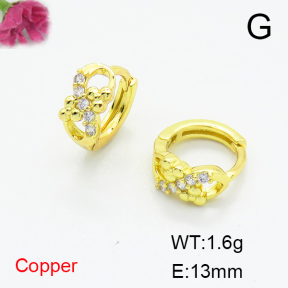 Fashion Copper Earrings  F6E404268bbov-L035