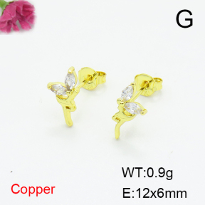 Fashion Copper Earrings  F6E404269vbnb-L035