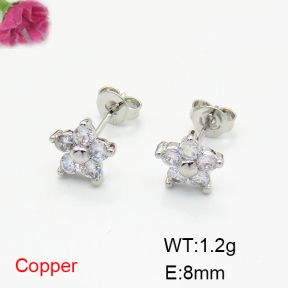 Fashion Copper Earrings  F6E404276bbov-L035