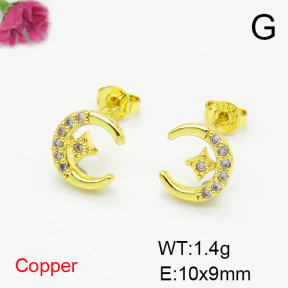 Fashion Copper Earrings  F6E404281vbnb-L035