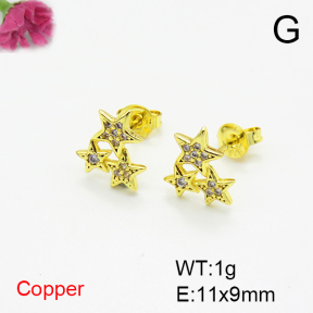 Fashion Copper Earrings  F6E404283vbnb-L035