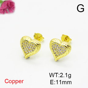 Fashion Copper Earrings  F6E404287bbov-L035