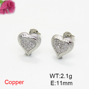 Fashion Copper Earrings  F6E404288bbov-L035