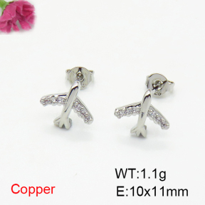 Fashion Copper Earrings  F6E404290vbnb-L035