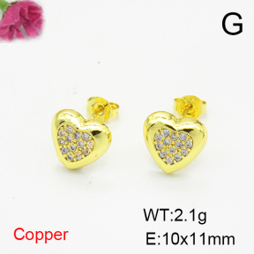 Fashion Copper Earrings  F6E404293vbnb-L035