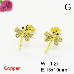 Fashion Copper Earrings  F6E404295bbov-L035