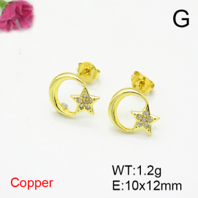 Fashion Copper Earrings  F6E404299vbnb-L035