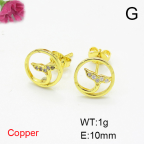 Fashion Copper Earrings  F6E404305vbnb-L035