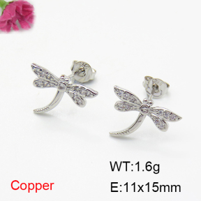 Fashion Copper Earrings  F6E404308vbnb-L035