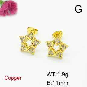 Fashion Copper Earrings  F6E404315vbnb-L035