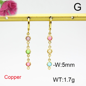 Fashion Copper Earrings  F6E404317vbnl-L035