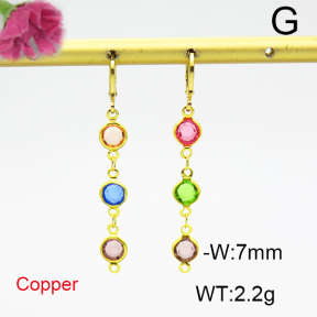 Fashion Copper Earrings  F6E404318vbnl-L035