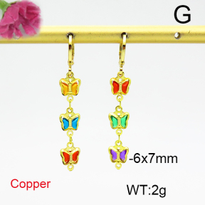 Fashion Copper Earrings  F6E404319vbnl-L035