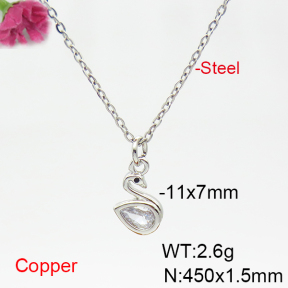 Fashion Copper Necklace  F6N404905ablb-L035