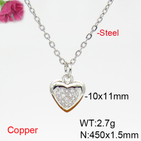 Fashion Copper Necklace  F6N404907ablb-L035