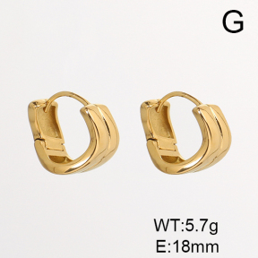 Stainless Steel Earrings  Handmade Polished  GEE000841bhia-066