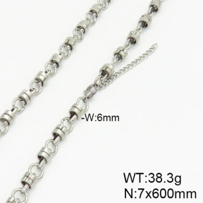 Stainless Steel Necklace  2N2001862bhia-354
