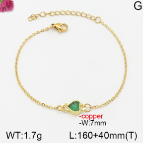 Fashion Copper Bracelet  F5B401804vbll-J111