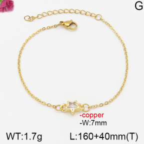 Fashion Copper Bracelet  F5B401811vbll-J111