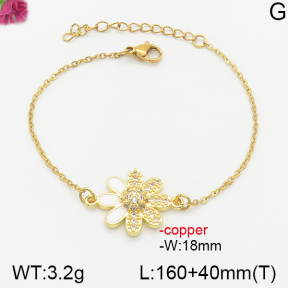 Fashion Copper Bracelet  F5B401813vbnl-J111