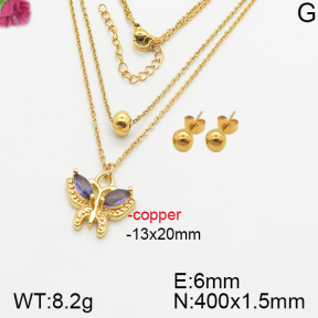 Fashion Copper Sets  F5S001910bvpl-J111