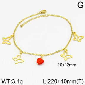 Stainless Steel Anklets  2A9000725vbmb-610