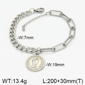 Stainless Steel Bracelet  2B2001523vbmb-436
