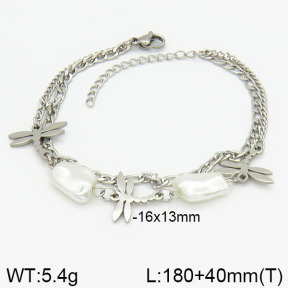 Stainless Steel Bracelet  2B3001278bbov-610