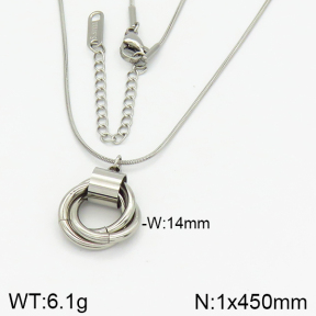 Stainless Steel Necklace  2N2001868vbll-436