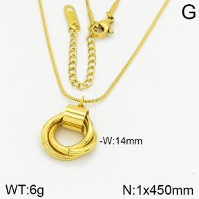 Stainless Steel Necklace  2N2001869bbml-436