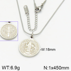 Stainless Steel Necklace  2N2001884vbll-436