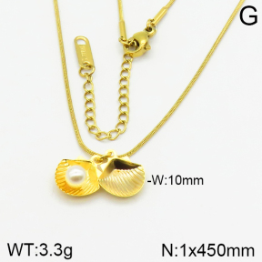 Stainless Steel Necklace  2N3000796bbml-436