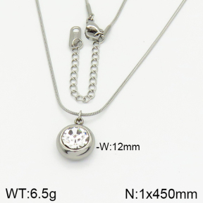Stainless Steel Necklace  2N4001266vbll-436