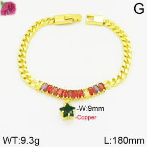Fashion Copper Bracelet  F2B400965ahlv-J17